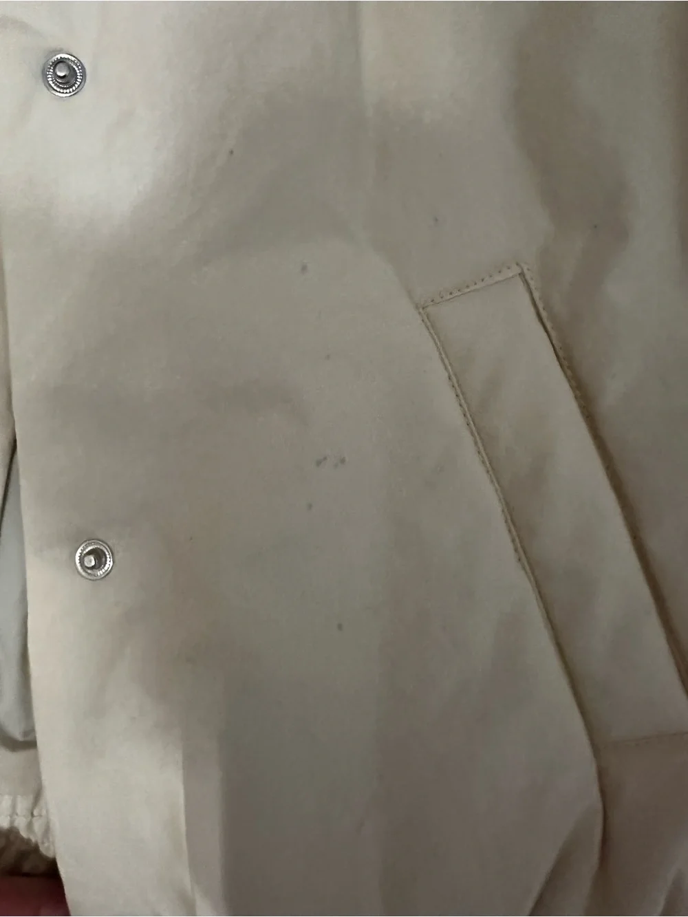 Zara Kids Off-White Puffer Vest